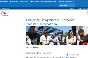 Protestant University of Applied Sciences Ludwigsburg Website