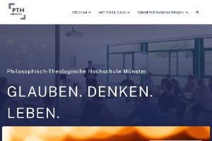 University of Philosophy and Theology in Münster Website