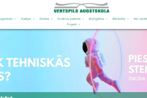 Ventspils University College Website