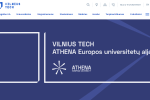 Vilnius Gediminas Technical University Website