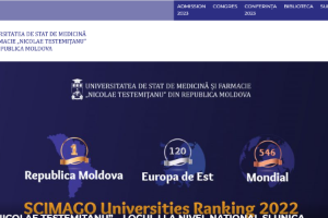 Universitatea de Stat de Medicina si Farmacie Website