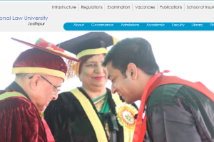 National Law University, Jodhpur Website
