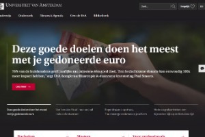 University of Amsterdam Website