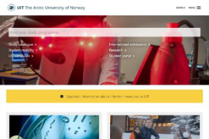 University of Tromsø Website
