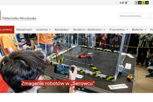 Wroclaw University of Technology Website