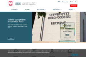 University of Zielona Góra Website