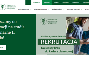 Poznan University of Economics Website