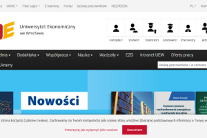 Wroclaw University of Economics Website