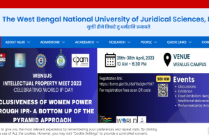 West Bengal National University of Juridical Sciences Website