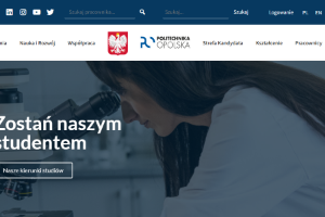 Opole University of Technology Website