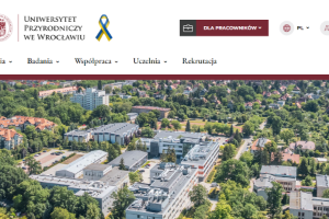 Wroclaw University of Environmental and Life Sciences Website
