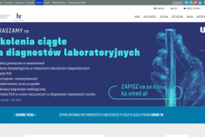 Medical University of Lódz Website