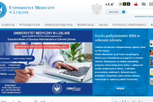 Medical University of Lublin Website