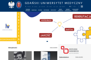 Medical University of Gdansk Website