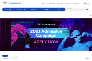 ITMO University Website