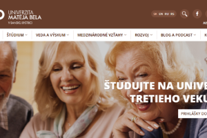 Matej Bel University in Banská Bystrica Website
