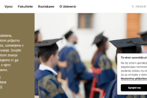 University of Nova Gorica Website