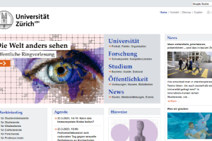 University of Zürich Website