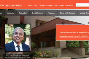 Dharmsinh Desai University Website