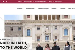 Pontifical Gregorian University Website