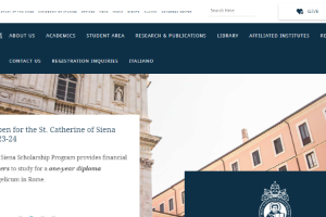 Pontifical University of St. Thomas Aquinas Website
