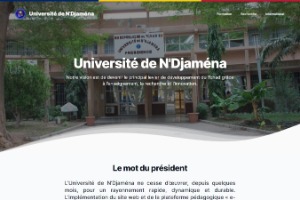 University of N'Djaména Website