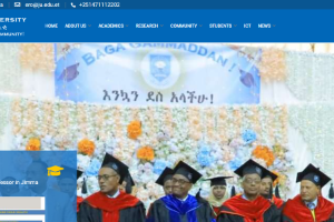 Jimma University Website