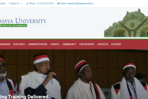Haramaya University Website