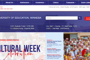 University of Education, Winneba Website