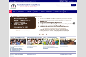 Presbyterian University College Website