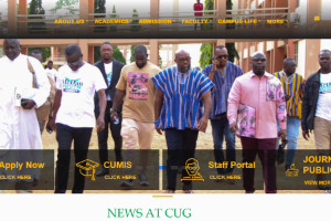 Catholic University College of Ghana Website