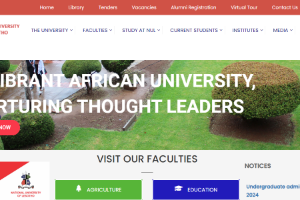 National University of Lesotho Website