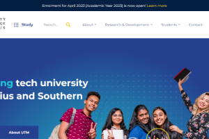University of Technology, Mauritius Website
