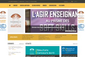 University Cadi Ayyad Website