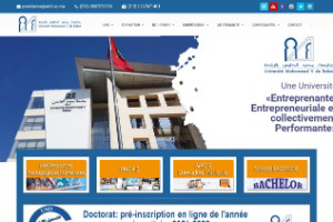 University Mohammed V - Souissi Website