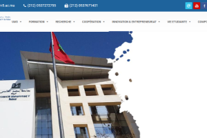 University Mohammed V - Agdal Website