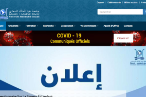Abdelmalek Essaadi University Website