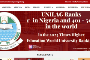 University of Lagos Website