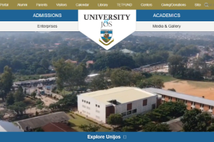 University of Jos Website