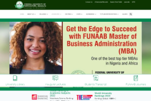 University of Agriculture, Abeokuta Website