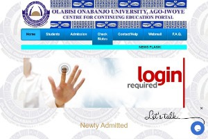Olabisi Onabanjo University Website