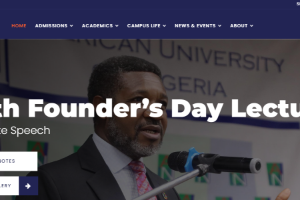 American University of Nigeria Website
