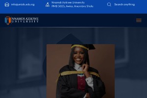 Nnamdi Azikiwe University Website