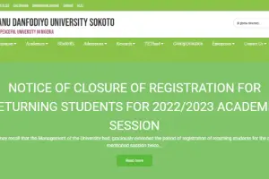 Usmanu Danfodiyo University Website