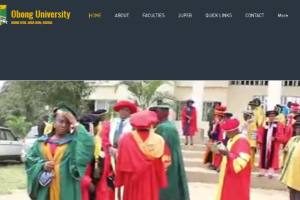 Obong University Website