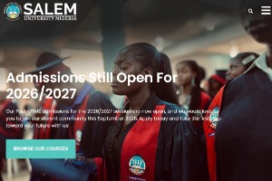 Salem University Website