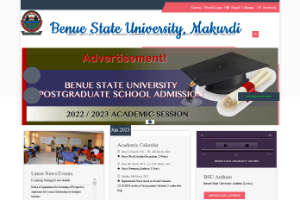 Benue State University Website