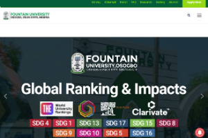 Fountain University, Osogbo Website
