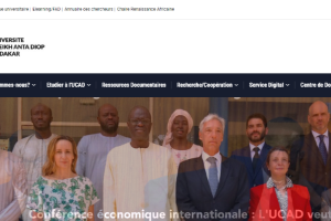 Cheikh Anta Diop University Website