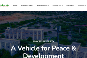 Amoud University Website